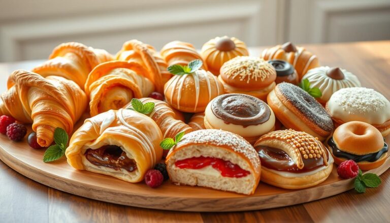 different types of pastries